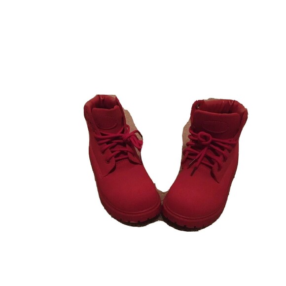 Men\'s Casual Work Hiking Boots Size 6 Red main image 6